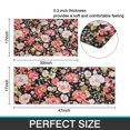 thumbnail image 7 of Pioneer Flower Floral Print Pattern Kitchen Rugs Sets Of 2,Anti Fatigue Kitchen Mat Rugs Non Slip Washable,Decorative Kitchen Floor Mats for Kitchen,Sink,Laundry,17"x30"+17"x47", 7 of 7