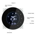 thumbnail image 5 of Tuya WiFi Smart Thermostat,Electric Floor Heating Water/Gas Boiler Tempera Ture Remote Controller Work With Google Home ,Save Energy, 5 of 7