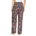thumbnail image 2 of Bingfone Pajamas for Women,Rose Mix Leopard Pajama Pants with Pockets-XX-Large, 2 of 7