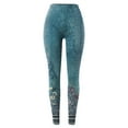 thumbnail image 4 of Compression Socks for Women Slim Printed Fashion Casual Fall Winter Soft Mens Socks Blue 2XL, 4 of 4