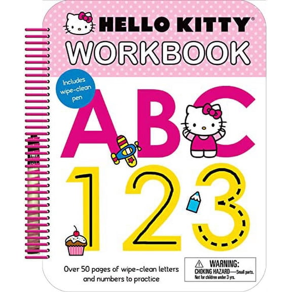 Pre-Owned Hello Kitty: Wipe Clean Workbook Abc, 123 Paperback