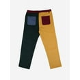 thumbnail image 2 of Harry Potter Hogwarts Crest Adult Colorblock Corduroy Pants-Medium, 2 of 7