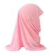 thumbnail image 4 of H061 hermoso hijab liso para niña pequeña, gorros hijab bonitos y sencillos, gorras para mujer que pueden adaptarse a niñas de 2 a 6 años, 4 of 4