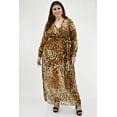 thumbnail image 5 of Maxi vestido Vaporoso Roman Fashion Tallas Extras 2387 Animal Print cafe 40 V-EXO-2387-PRINT, 5 of 5