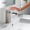 thumbnail image 4 of Waterfall Solid Brass Single Handle Sink Faucet, 4 of 9