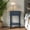 Blue, variant on HLR 25" Mid Century Nightstand Set of 2, Assembled Wood Bedroom End Table with USB Ports and Outlets, Blue