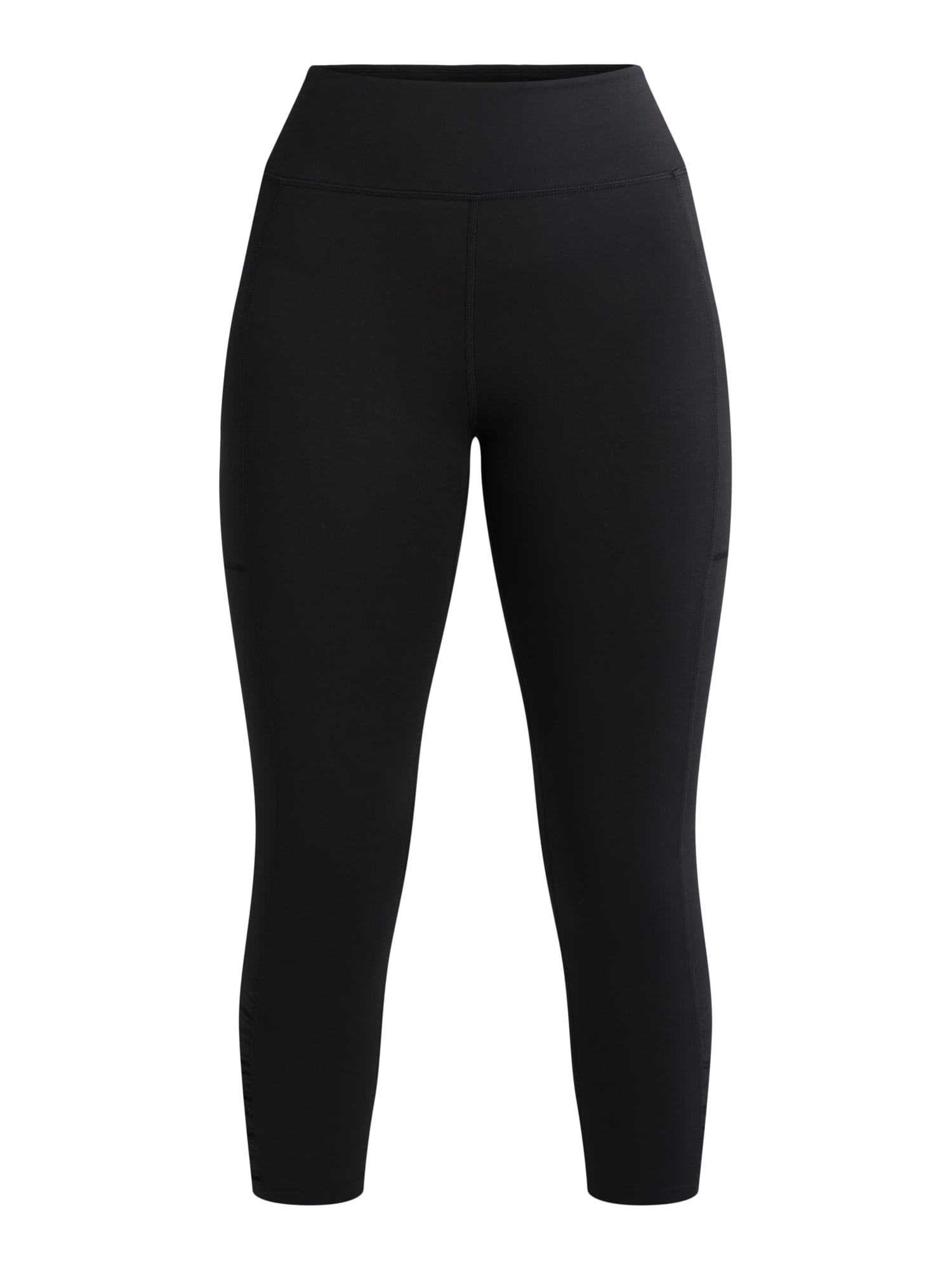 Avia Women's SoftSculpt Ruched High Rise Capri Leggings, 21" Inseam,Sizes XS-XXXL