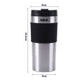 thumbnail image 2 of Termo Para Café Con Prensa Francesa 450ml Portátil Lab.G Plateado, 2 of 5