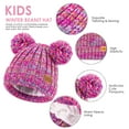 thumbnail image 5 of REDESS Winter Beanie Hats for Kids with Warm Fleece Lined, Children's Knit Hat for Boys Girls 5-9 Years Old, 5 of 7