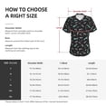 thumbnail image 4 of Vsdgher Golf Bags And Balls Women Shirts V Neck Short Sleeve Tops T-Shirt Basic Tees, S to 3XLSmall, 4 of 5
