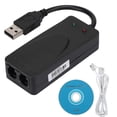 thumbnail image 1 of Pilote de modem fax externe double port USB 2.0 56\xa0K pour Windows\xa07/8/10/XP, 1 of 4