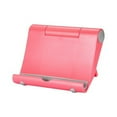 thumbnail image 1 of pitrice Desktop Phone Holder Foldable Anti Slip Mobile Phone Table Stand Cellphone Folding Bracket, Red, 1 of 8