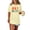 Butter, variant on Hey Boo, Pun, Groovy Retro Wavy Text, White Comfort Colors T-Shirt, Medium