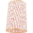 thumbnail image 4 of Miangastore Simple Style Lampshade Multi Colored 1Pack 7.9x5.6in PVC Iron, 4 of 8