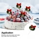 thumbnail image 5 of 10 piezas de pastel de corona de navidad Topper bownot bell belling, 5 of 7