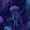 Color 2, variant on Peel and Stick Wallpaper Colorful Glowing Jellyfish Floating Dark Cosmic Wall Mural 23.6in x 9.8ft Self Adhesive Removable Wall Paper Renter Friendly Wallpaper for Nursery Bedroom Cabinets