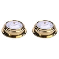 thumbnail image 1 of 2X B9193 Multifunctional Household Weather Station Aneroid Barometer,2 x Barometer,gold, 1 of 8