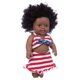 thumbnail image 5 of Black Baby Dolls, 30 cm Para Niños Doll Vinyl Kid Play Doll No Tóxico Lavable Para Regalos de Navidad para Regalos de Año Nuevo, 5 of 7