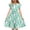 4-Multicolor, variant on SELONE Little Girl Dresses Easter Flutter Sleeve Princess Dress Crew Neck Midi Sundress Bunny Casual Festival Outfits