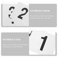 thumbnail image 3 of CRILSTYLEO 1Jgo Tarjetas De Para Bodas Y Restaurantes Plástico Doble Cara, 3 of 8