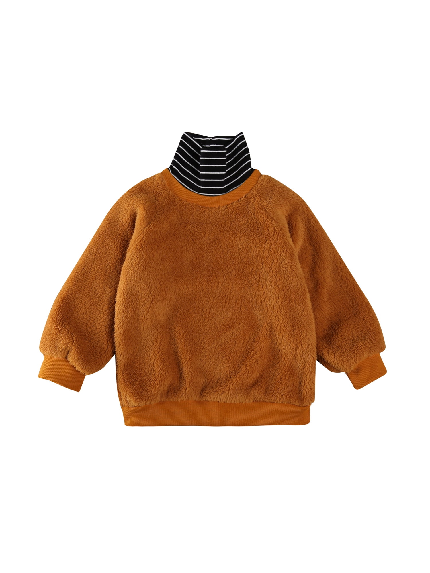 light orange turtleneck