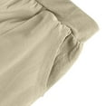 thumbnail image 3 of Breathable Linen Pants Women Pull-On Joggers Pants with 4 Pockets Long Casual Jogger Trousers, 3 of 6