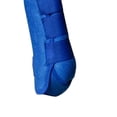 thumbnail image 3 of Horse Boots Splint Boots for Horses Set of 4 Protective Boots Lower Limb Brushing Horse Boots Reusable Front Hind Leg Protection Gear (Blue, M), 3 of 5