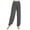 Dark Gray, variant on GEWSEY Womens Baggy Wide Leg Pants Casual Elastic Waisted Palazzo Harem Pants with Pockets (Red, M)
