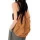 thumbnail image 4 of Mochila GAMLFL de lona marrón claro para mujer y hombre 19L, 4 of 9