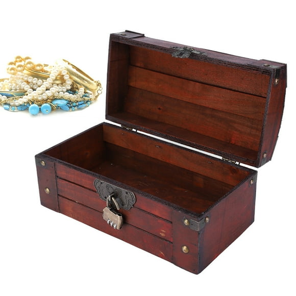 Craft Collection CaseVintage Wooden Storage Box Vintage Storage Box Wooden Storage Box Smart Functionality