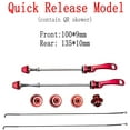 thumbnail image 4 of BUCKLOS 26/27.5/29" Rear Bicycle Wheel Carbon Mountain Bike Wheel , MTB Wheels with Quick Release Disc Brakes , 24H Low-Resistant Flat Spokes Bike Wheel fit 7-11 Speed Cassette, 4 of 7
