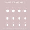 thumbnail image 4 of July 4 Independence Day Medium Square Patriotic Acrylic Press On Nails, US Flag Bald Eagle Fake Nails, 24 Pcs Reusable False Nails Set for Memorial Day Holiday Manicure with Jelly Glue Nail File, 4 of 10