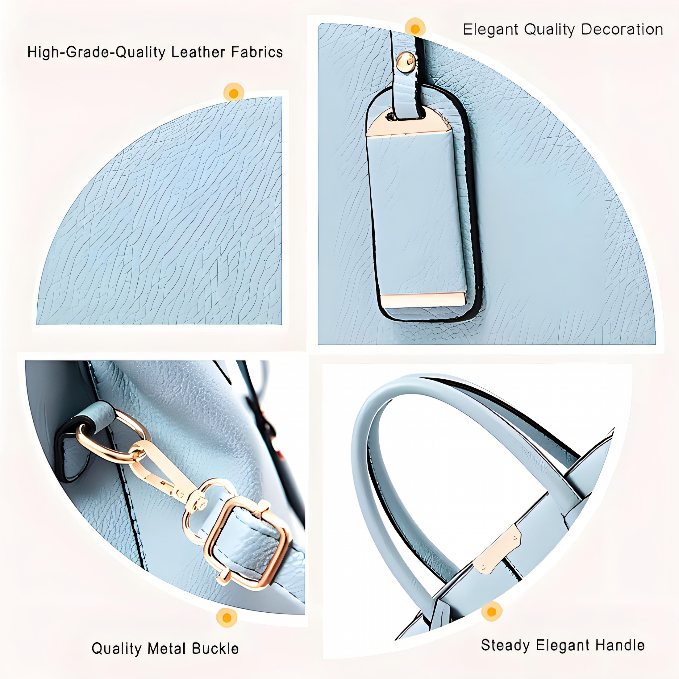 GASTROPOD Crossbody Bags for Women,Elegant Decoration Womens Purses and Handbags,Sleek Appearance Crossbody Purses for Women,Blue