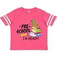 thumbnail image 3 of Inktastic Bookworm Ready for Preschool Boys or Girls Toddler T-Shirt, 3 of 5