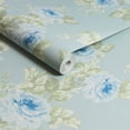 thumbnail image 3 of Rachel Ashwell Royal Bouquet Blue Wallpaper, 3 of 4