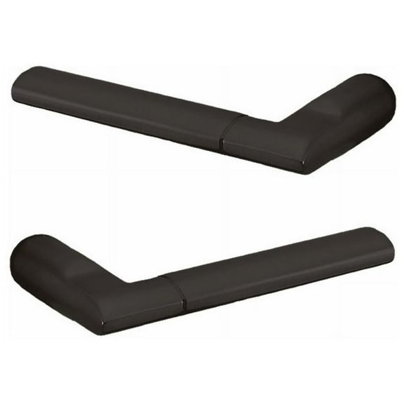 Baldwin L021056RMR Right Handed Estate Lever without Rose, Lifetime Polished Brass