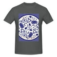 thumbnail image 4 of Bingfone Blue And White Porcelain Pattern Men'S Loose Fit Short-Sleeve Pocket T-Shirt, 4 of 7