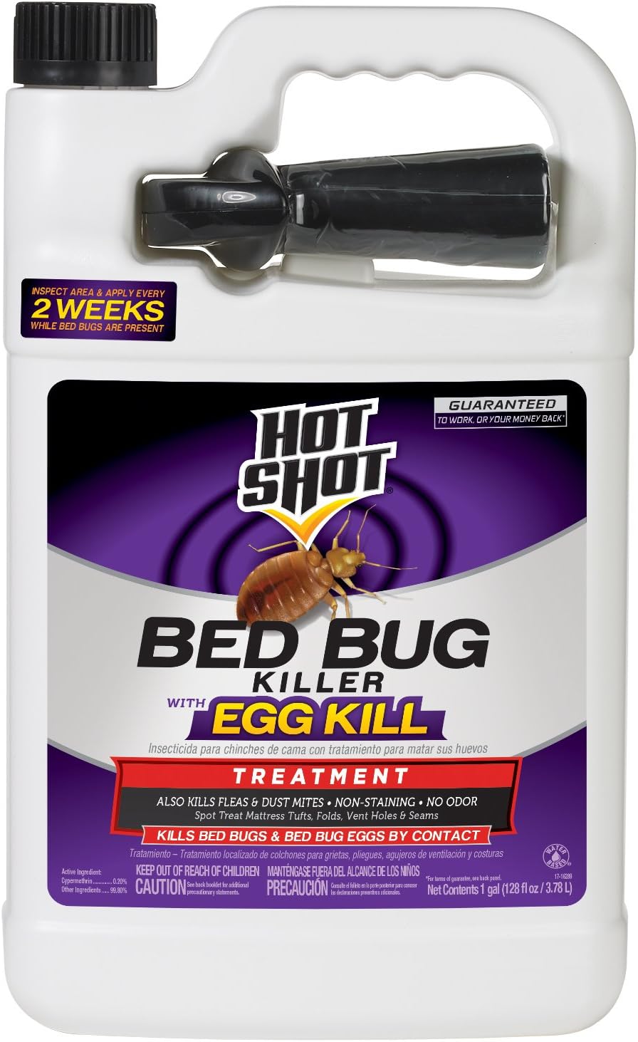 Hot Shot ReadytoUse Bed Bug Killer Spray Kills Bed Bugs and Bed Bug