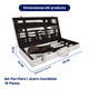 thumbnail image 2 of Set Parrillero 18 piezas Naesi Asador Acero Inoxidable, 2 of 6
