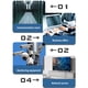 thumbnail image 3 of Injueey Transceptor de fibra óptica profesional, múltiples puertos, adaptador de red de velocidad rápida, convertidor inteligente de ajuste alto, Electrónica miscelánea, 3 of 6