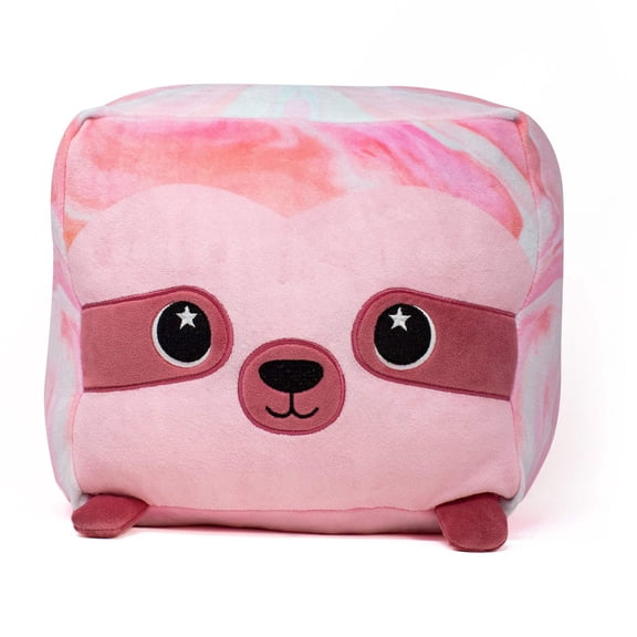 Moosh-Moosh Official 10-inch Rose the Sloth Squared Valentine's - Kid's Ultra Soft Stuffed Plush Toy