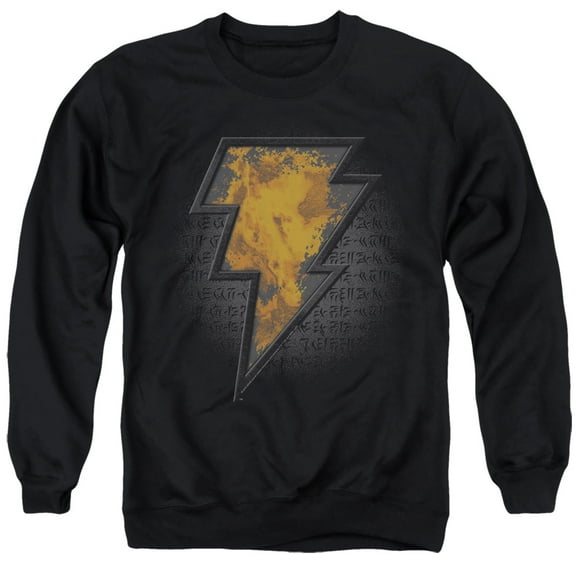 Black Adam, Beveled Emblem Unisex Adult Crewneck Sweatshirt