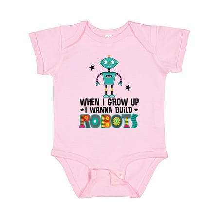 

Inktastic Future Robot Builder Robotics Engineer Gift Baby Boy or Baby Girl Bodysuit