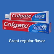 (24 pack) Colgate Cavity Protection Toothpaste with Fluoride, Minty Great Flavor, 2.5 oz Tube