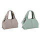 thumbnail image 1 of Bolso Nube Suave Cuero PU Mano Con Masa Hombro para Mujer (gris), 1 of 8