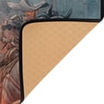 thumbnail image 4 of Area Rug Indoor 80"x58"in Non-Slip Wear Resistant Floor Mats Soft Large Carpets for Living Room Bedroom Home Decor Pumpkin Evil Knight, 4 of 7