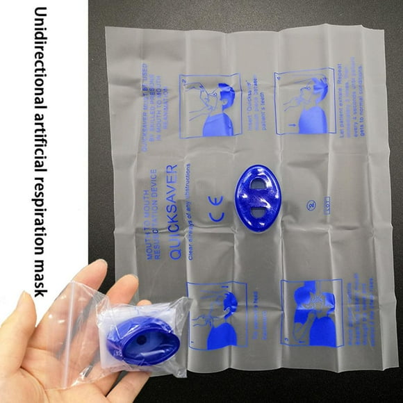 Peggybuy Disposable First Aid Training CPR Artificial Respiration Breathing Mask