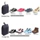 thumbnail image 3 of Bolsas para zapatos YAMIU, impermeables, de nailon, de viaje, 4 unidades, color negro, 3 of 7