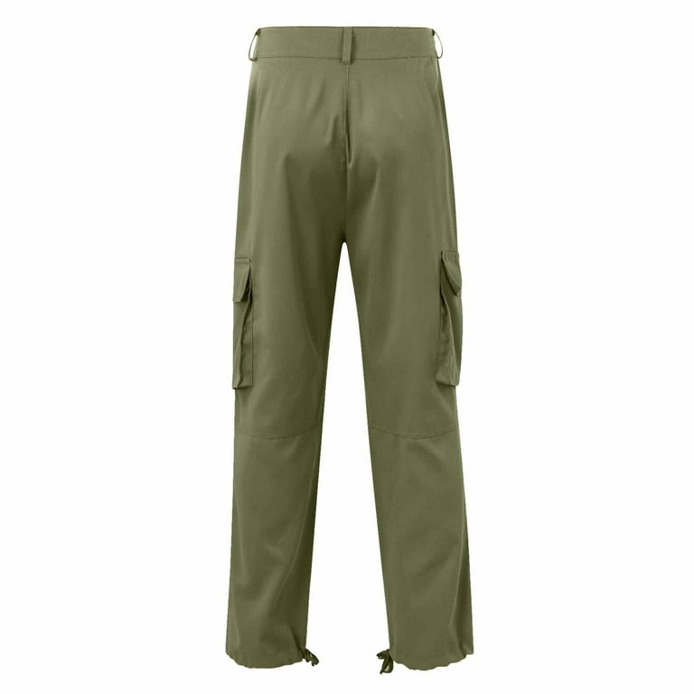 njshnmn Cargo Pants for Men Casual Relaxed Fit Pants Multiple
