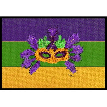 mardi gras door mat near me